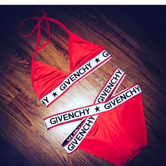 givenchy bathing suit two piece